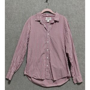 Goodthreads Shirt Mens Large Gingham Plaid Button Down Long Sleeve Casual